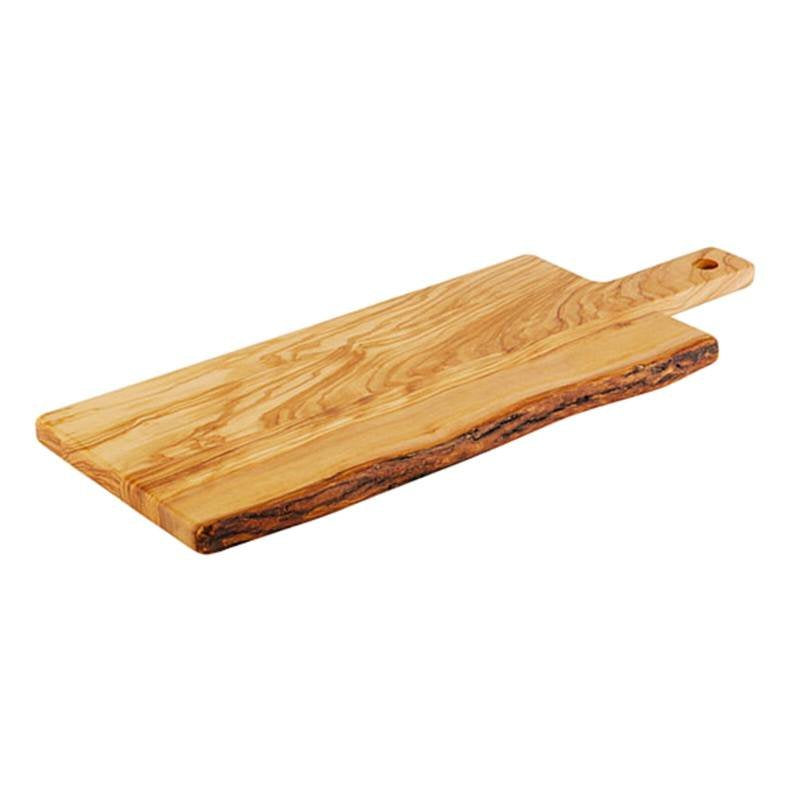 40x15 cm - Tableware Buffet & Display Vassoio Con Manico In Legno di Ulivo