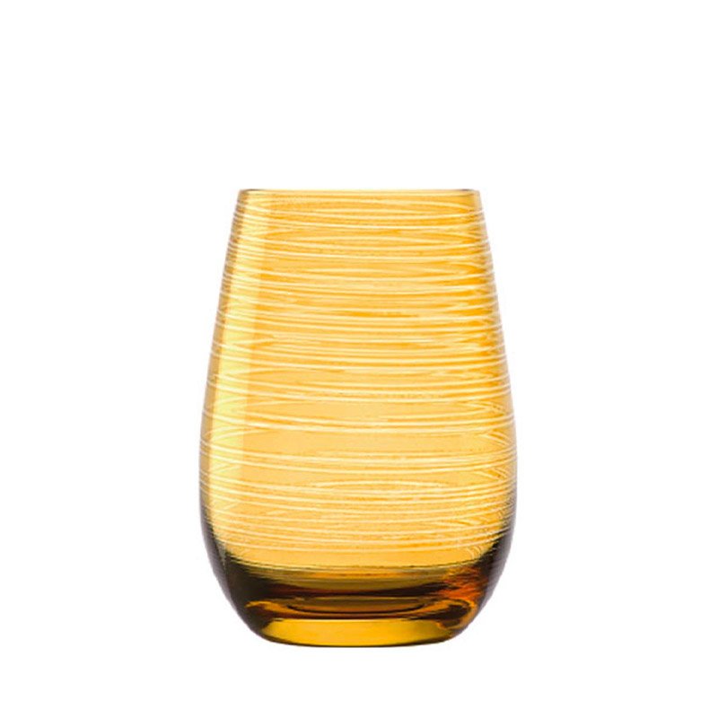 46.5 cl - Twister Bicchiere Acqua in Vetro - Set 6 Pezzi