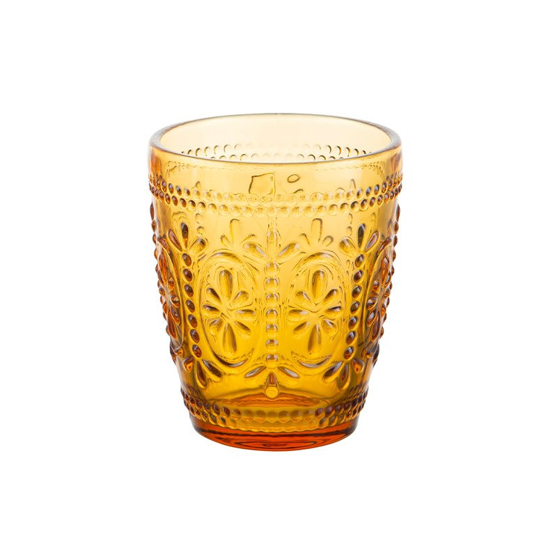 29 cl - Baroque Bicchiere Acqua In Vetro - Set 6 Pz