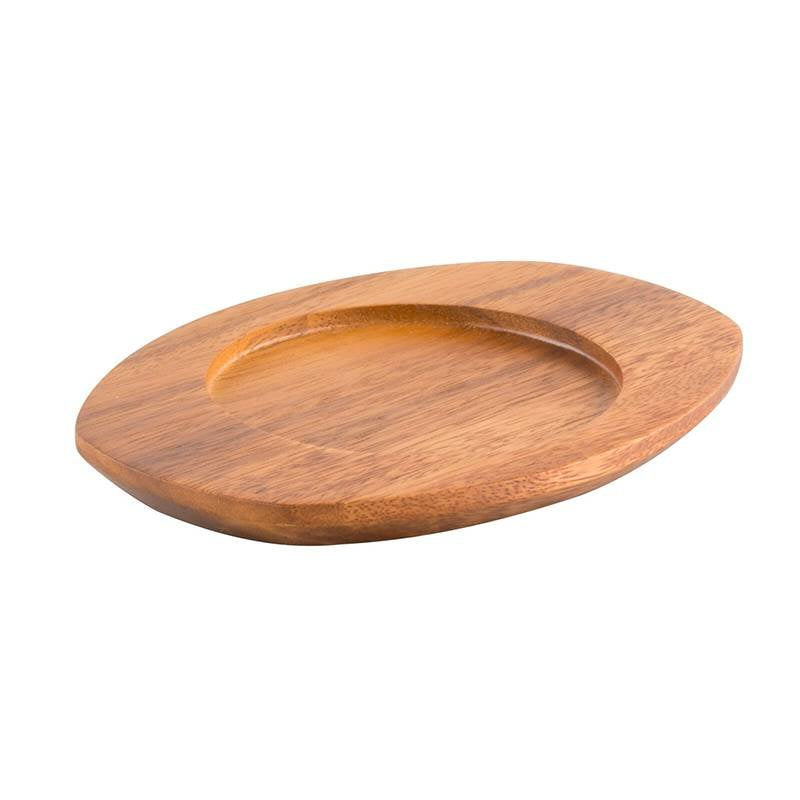 10 cm - Sottopentola Per Casseruola Rotonda In Legno