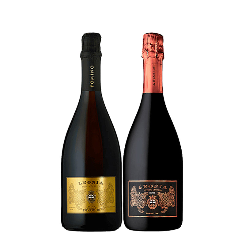 Leonia Rosè & Brut 2021 - 2019 Cantina Frescobaldi  - Set 2 Bottiglie