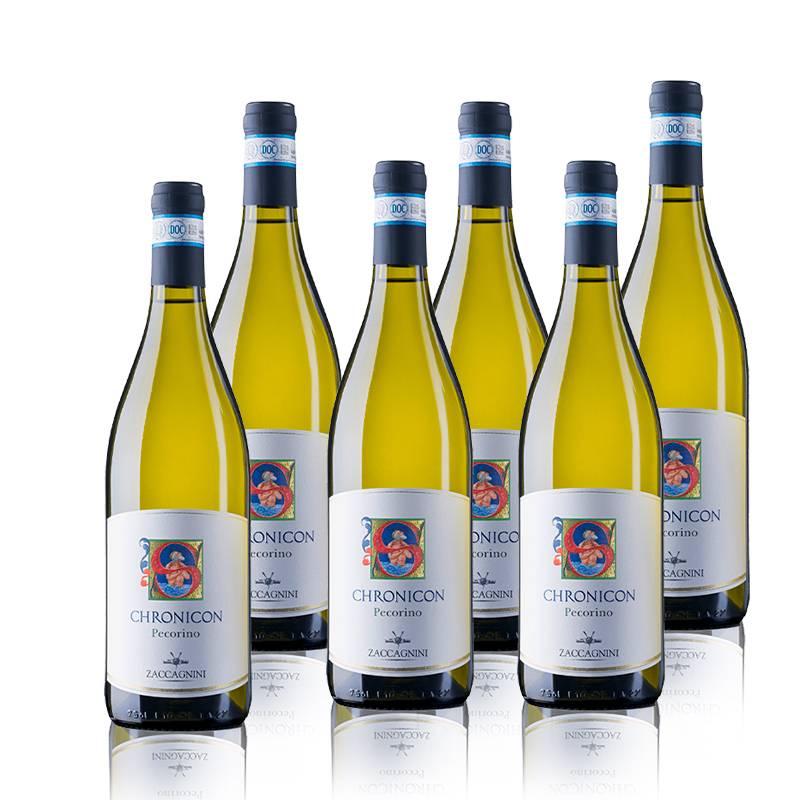 Chronicon Pecorino Abruzzo DOC 2021 Cantina Zaccagnini  - Set 6 Bottiglie