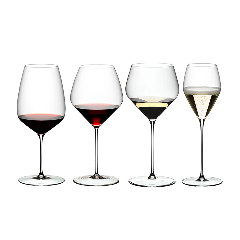 Veloce Set Calici Degustazione in Vetro - Set 4 Pezzi