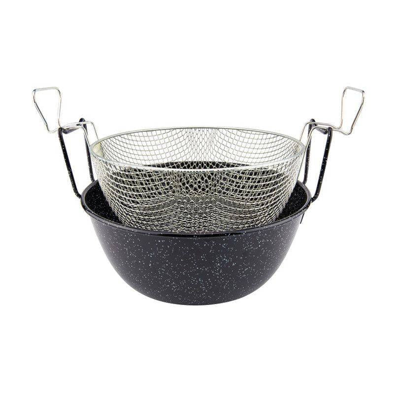 36 cm - Frigitrice Con Cestello In Ferro