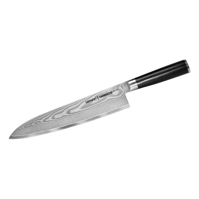 24 cm - Damascus Coltello Cucina In Acciaio di Damasco