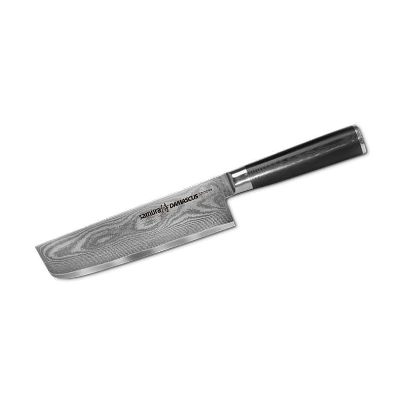 16.7 cm - Damascus Coltello Nakiri In Acciaio di Damasco