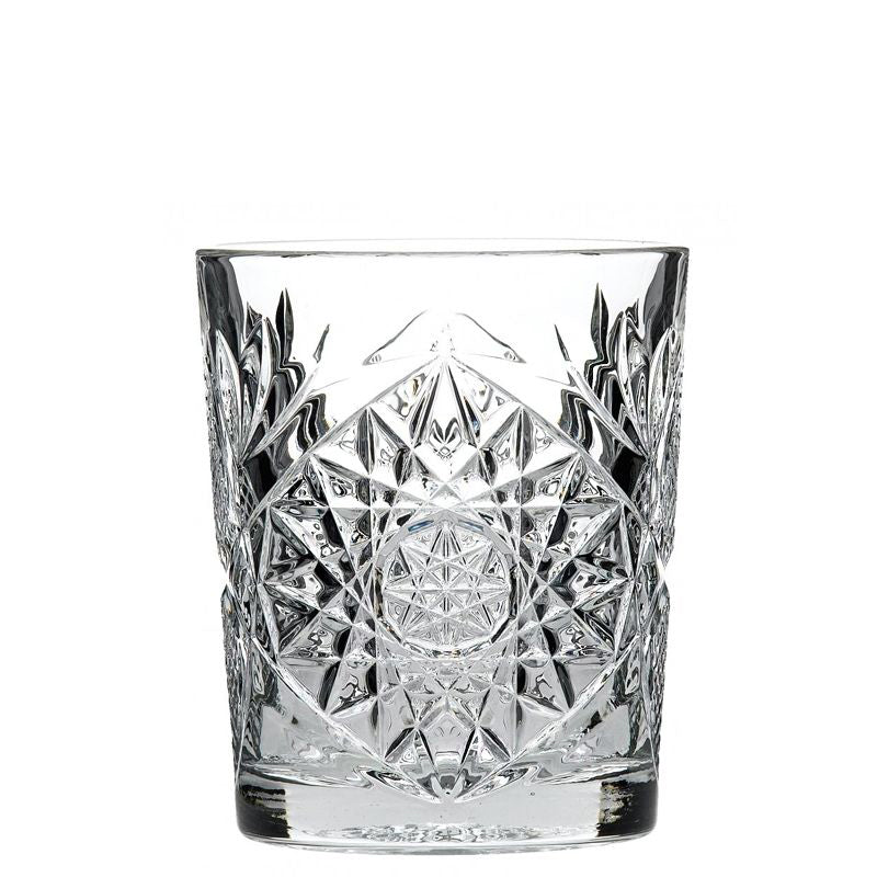 35.5 cl - Hobstar Bicchiere Whisky in Vetro - Set 6 Pezzi