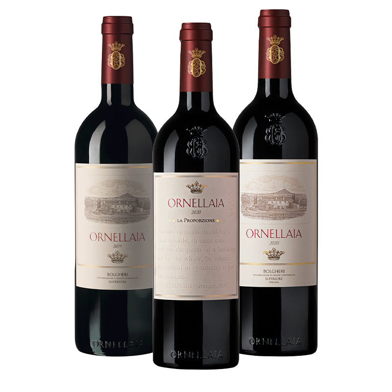 Ornellaia La Proporzione Bolgheri Superiore DOC 2019 - 2020 Cantina Ornellaia  - Set 3 Bottiglie