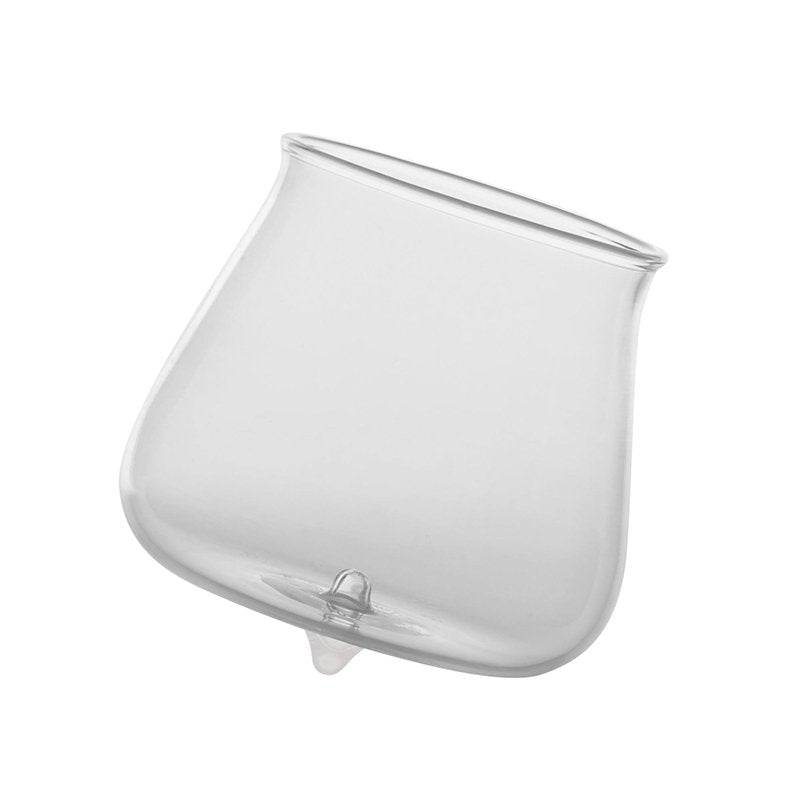 40 cl - Pirolo Bicchiere Acqua Punta in Vetro Borosilicato - Set 6 Pezzi
