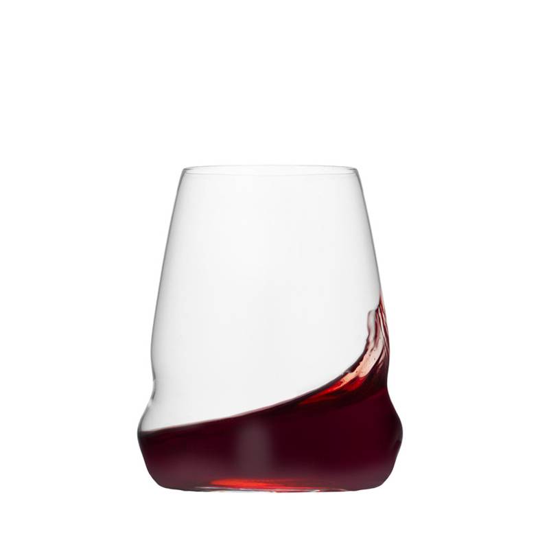 55.6 cl - Cocoon Bicchiere Vino Rosso in Vetro - Set 6 Pezzi