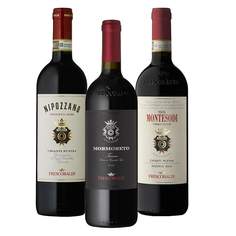 Castello Di Nipozzano Degustazione Cantina Frescobaldi  - Set 3 Bottiglie