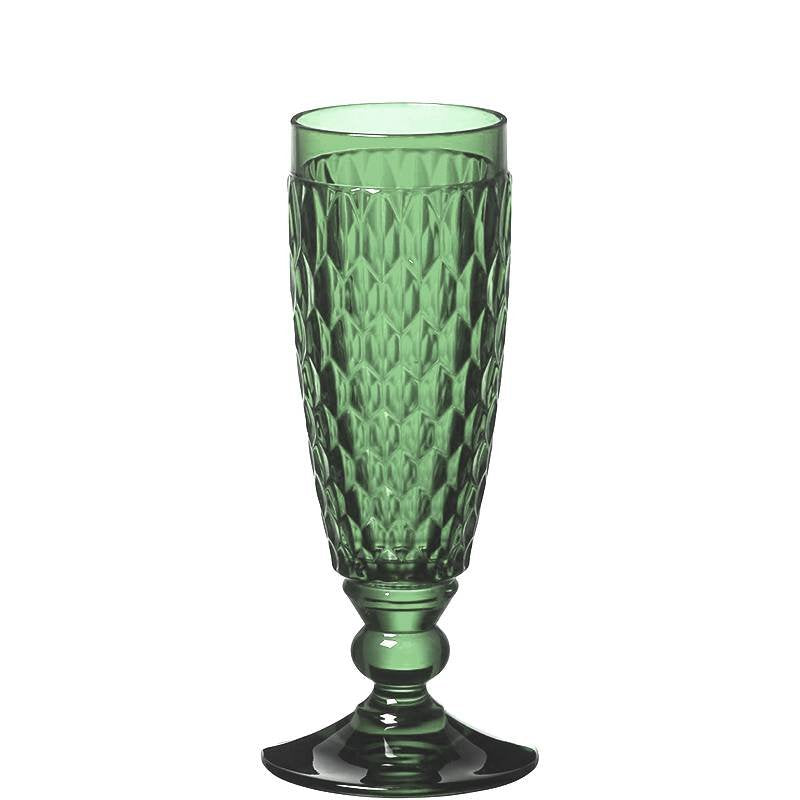 14.5 cl - Boston Calice Flute in Vetro - Set 4 Pezzi