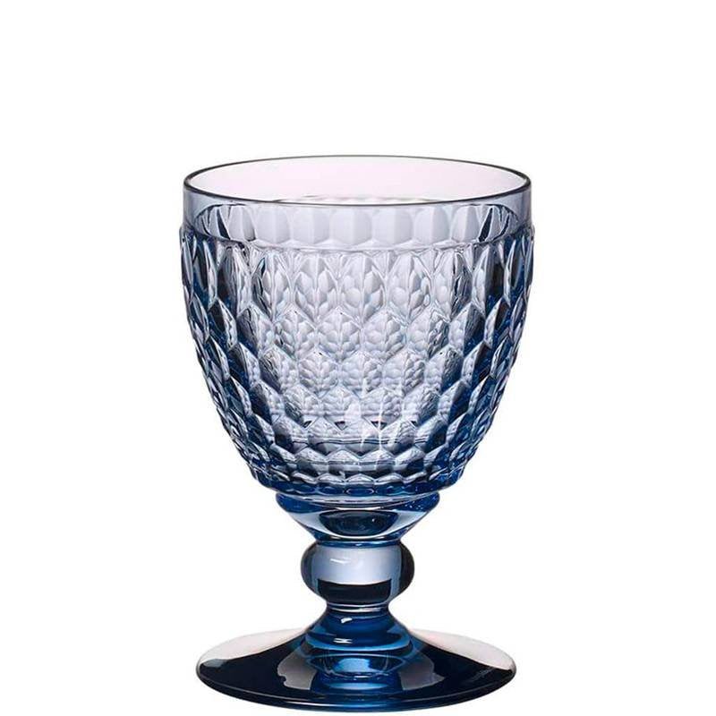 20 cl - Boston Calice Vino Rosso in Vetro - Set 4 Pezzi