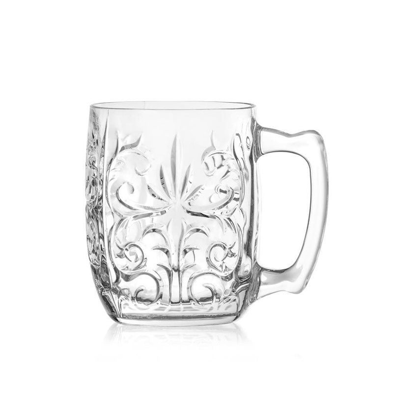 43 cl - Tattoo Bicchiere Moscow Mule in Vetro - Set 4 Pezzi