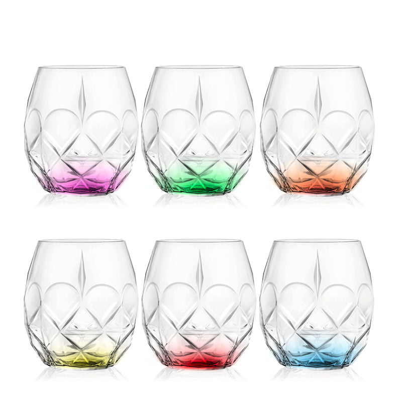 38 cl - Alkemist Bicchiere Bibita in Vetro - Set 6 Pezzi