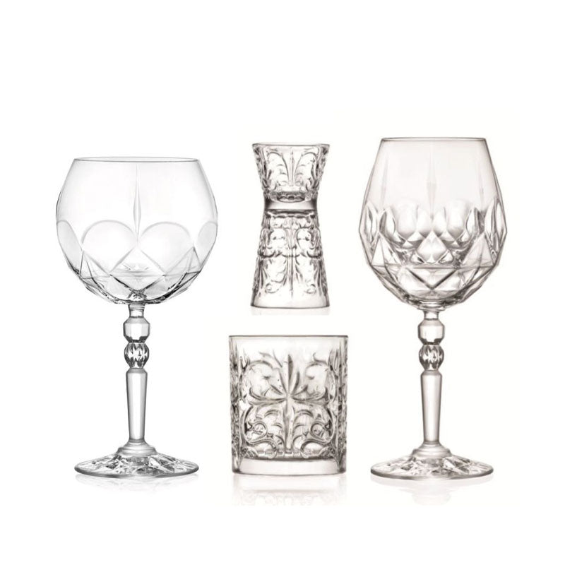 Alkemist Set Mixology in Vetro - Set 4 Pezzi