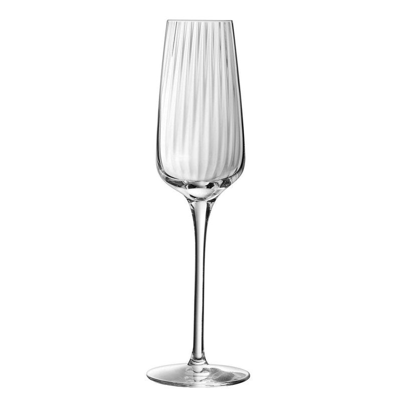 21 cl - Symetrie Calice Flute in Vetro - Set 6 Pezzi