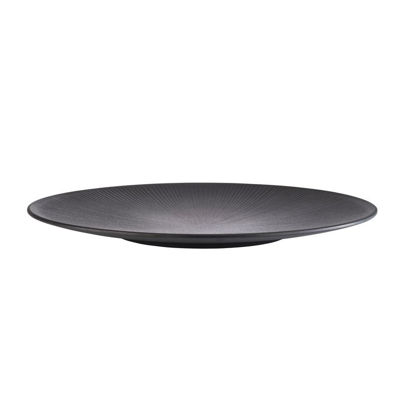 42 cm - Nero Vassoio In Melamina - Set 6 Pz