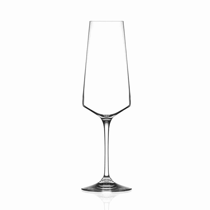36 cl - Aria Calice Flute in Vetro - Set 6 Pezzi