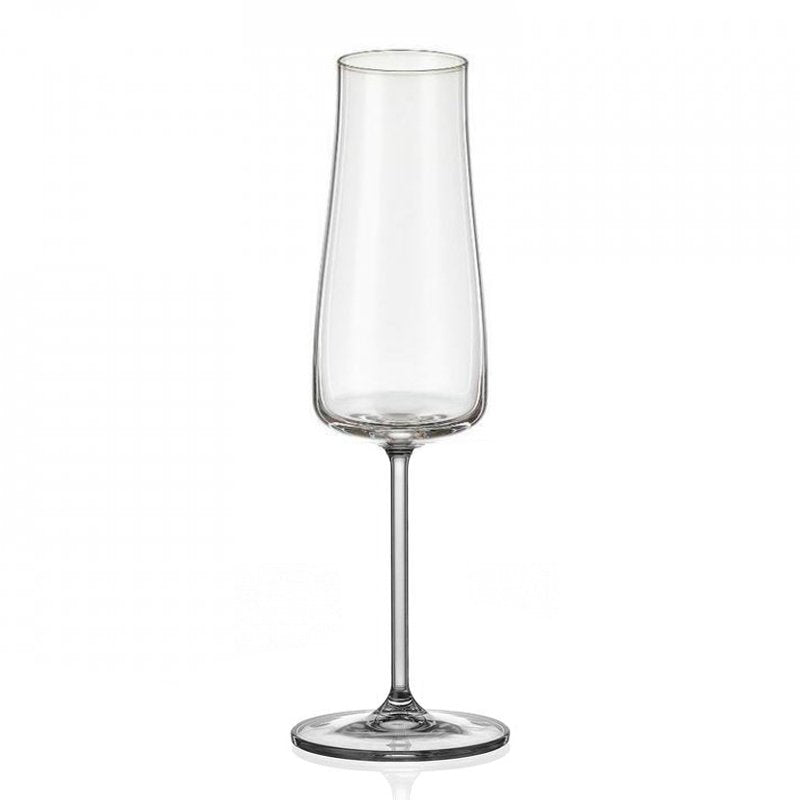42 cl - Bravissimo Calice Flute in Vetro - Set 6 Pezzi
