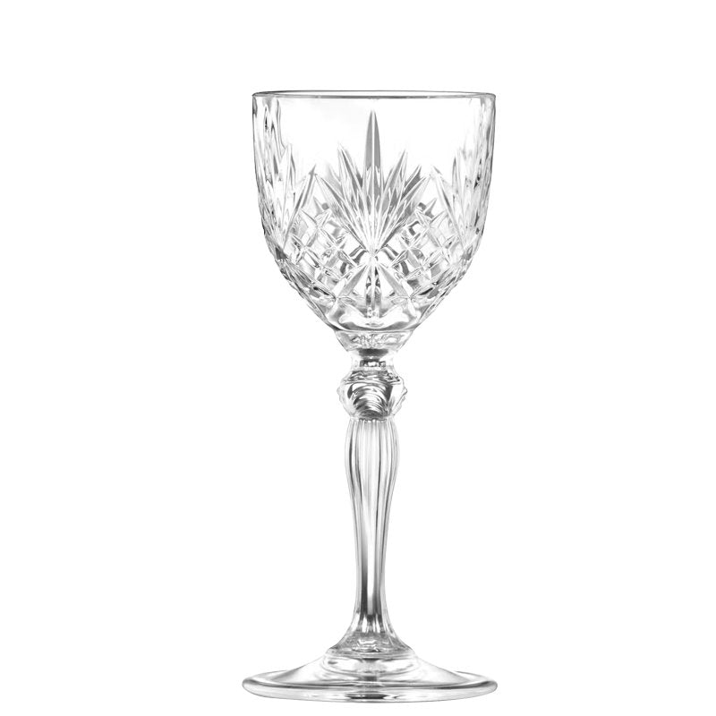 14 cl - Melodia Calice Nick e Nora in Vetro - Set 6 Pezzi