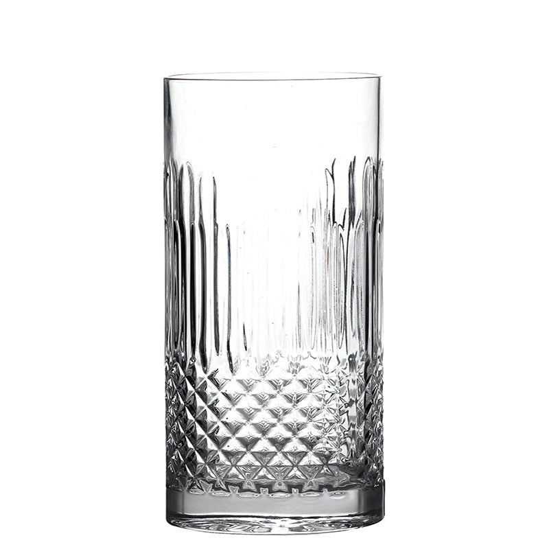 48 cl - Diamante Bicchiere Bibita in Vetro - Set 6 Pezzi