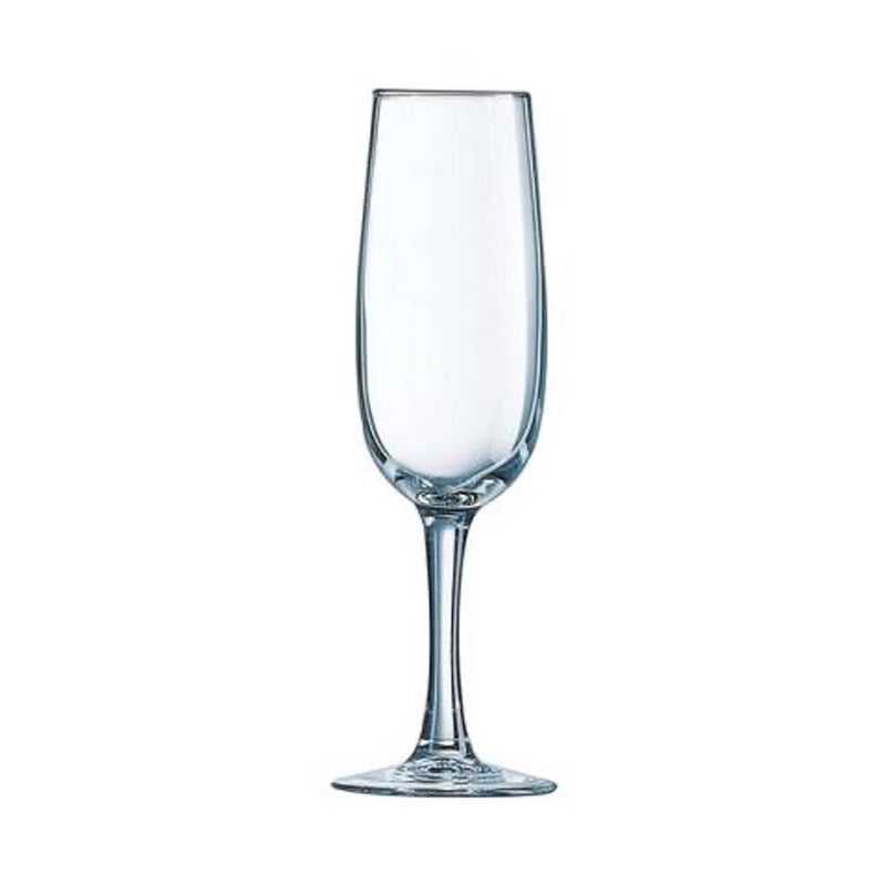 17 cl - Elisa Calice Flute in Vetro Temperato - Set 6 Pezzi