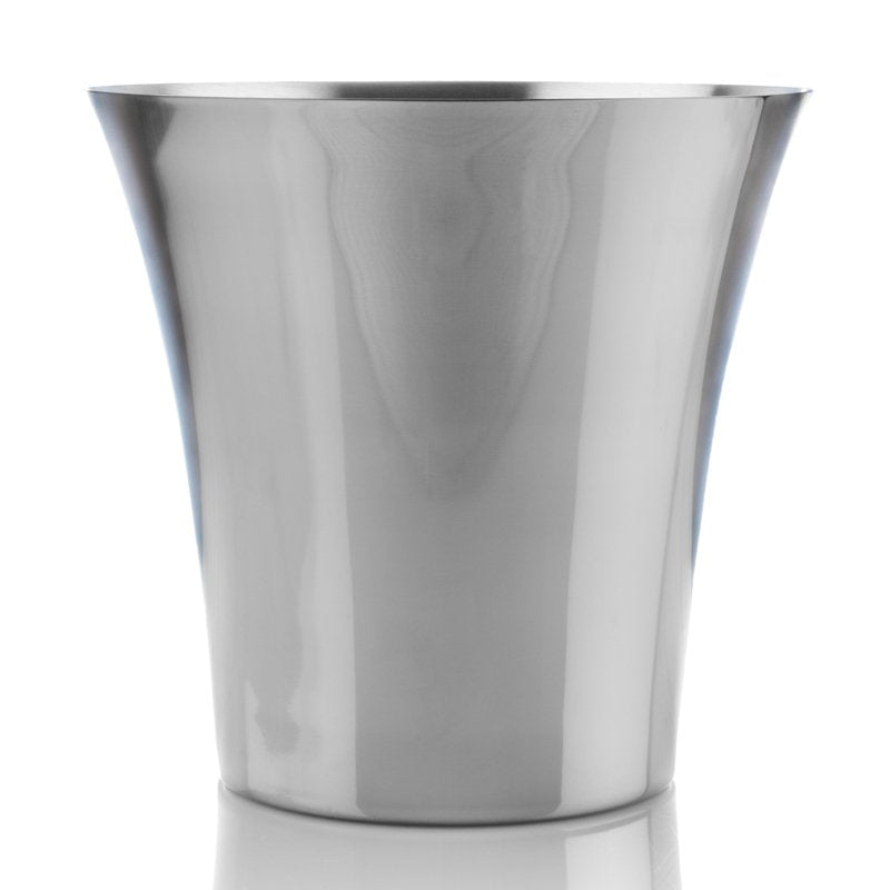 Ø 21 x H 20  cm - Winston Secchiello Champagne Per 1 Bottiglia In Acciaio Inox