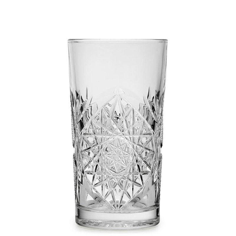 35.5 cl - Hobstar Bicchiere Bibita in Vetro - Set 6 Pezzi