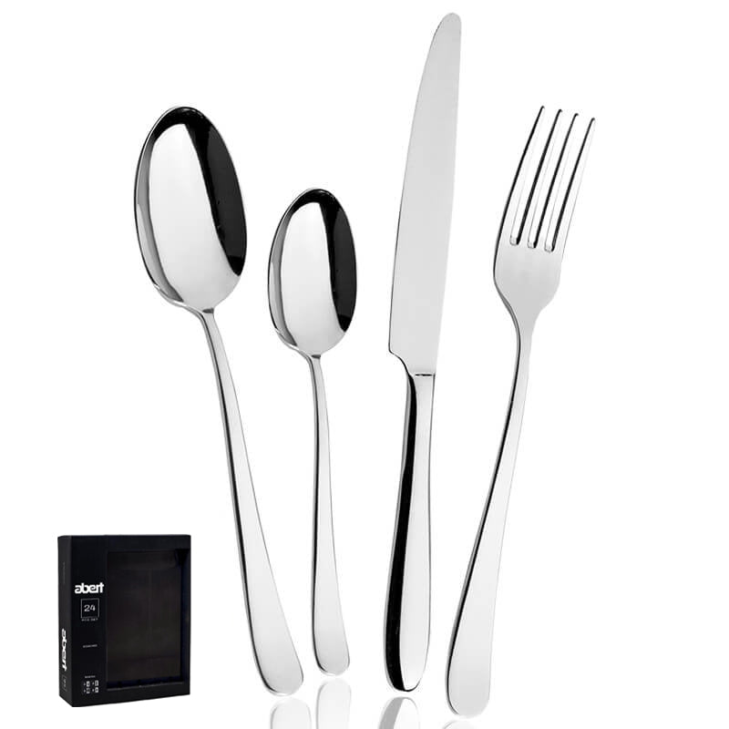 Relais Servizio Posate In Acciaio Inox - Set 24 Pz