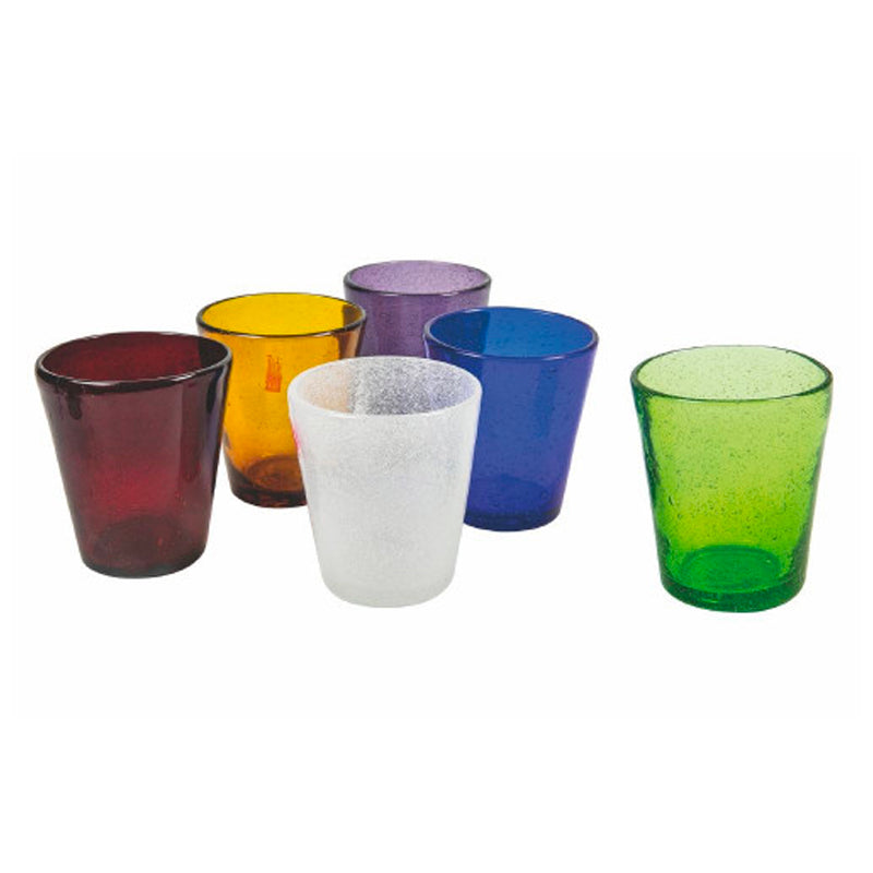 33 cl - Tivoli Cancun Bicchiere Acqua in Vetro - Set 6 Pezzi