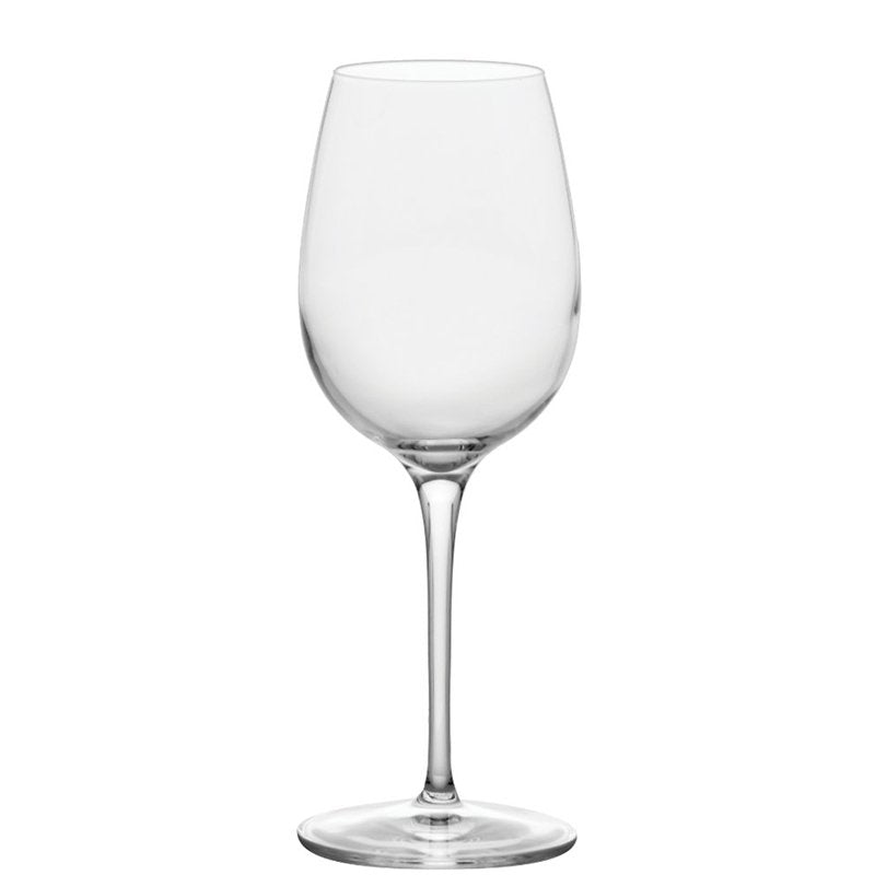 38 cl - Crescendo Calice Vino Bianco in Vetro - Set 4 Pezzi
