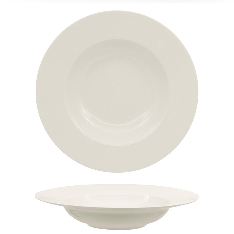 29 cm - Privilege Piatto Pasta In Porcellana - Set 6 Pz