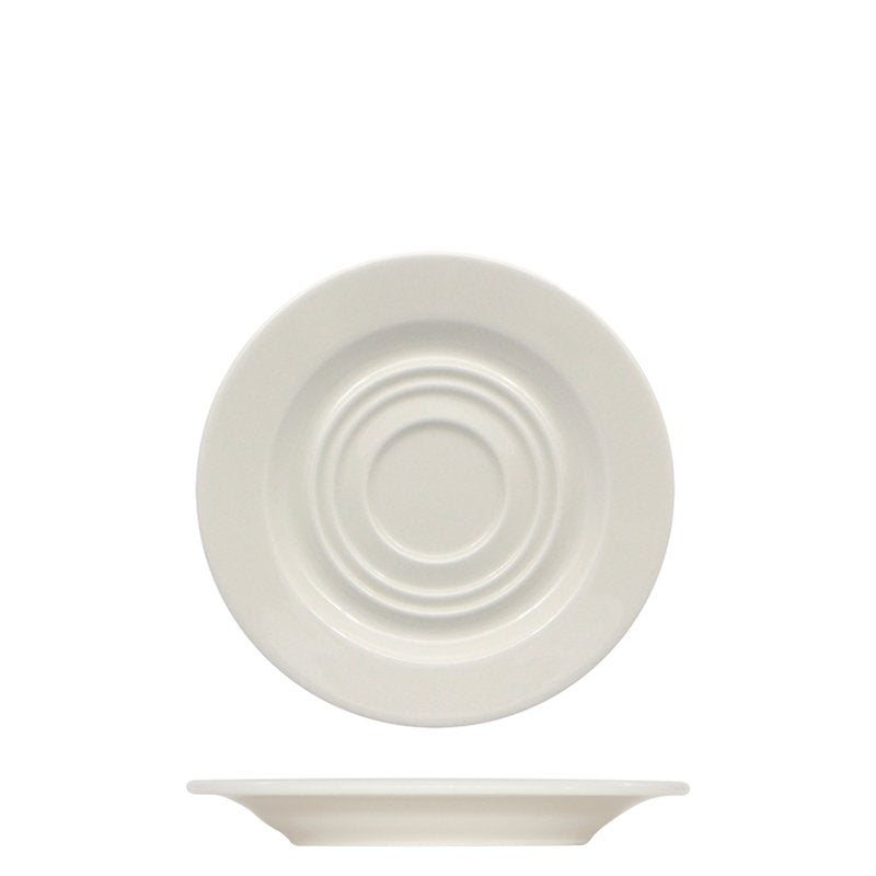 15 cm - Prime Piattino Tazza Thé In Porcellana - Set 12 Pz
