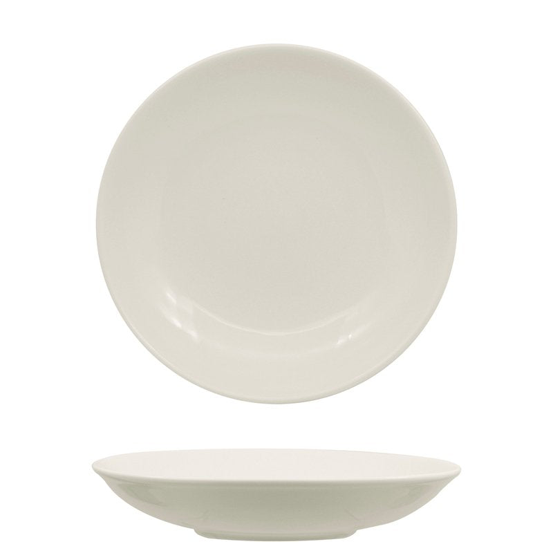 28 cm - Vital Coupe Piatto Pasta In Porcellana - Set 6 Pz