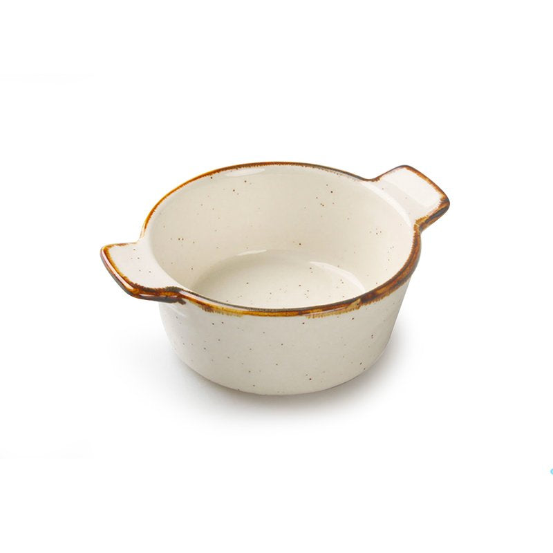 13 cm - Just Colour Mini Casseruola In Porcellana - Set 6 Pz