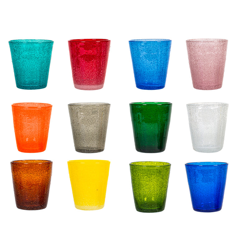 28 cl - Giada Bicchiere Acqua in Vetro - Set 12 Pezzi