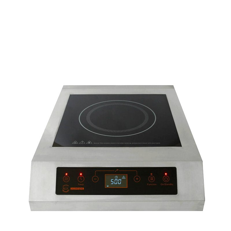 28 cm - Digital XL Piastra Induzione In Acciaio Inox