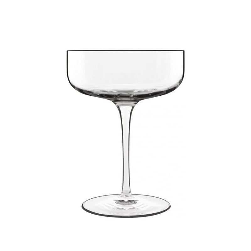 30 cl - Sublime Coppa Champagne in Vetro - Set 4 Pezzi