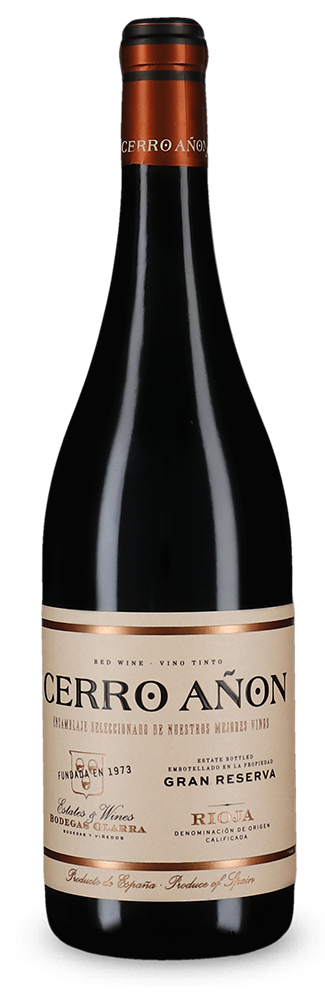 Bodegas Olarra Cerro Añón Rioja Gran riserva 2018 – Gold