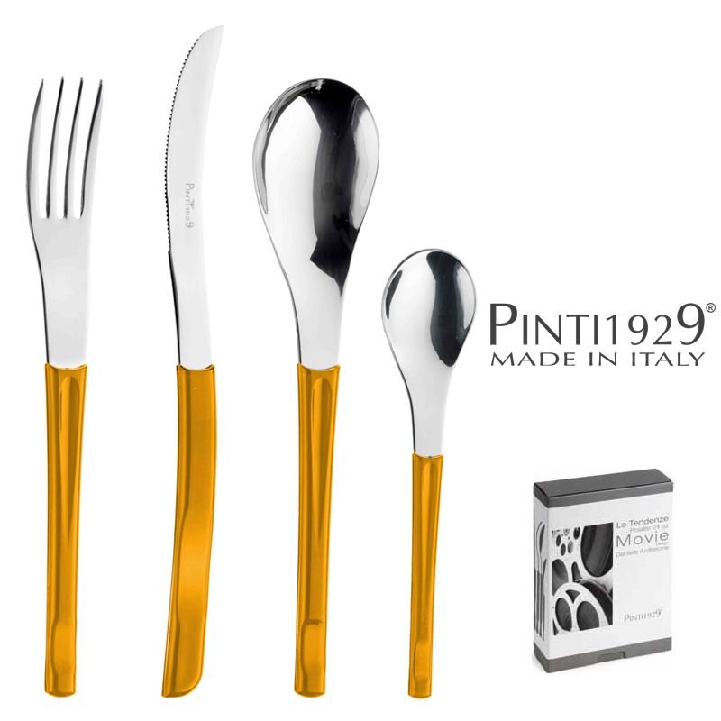 Movie Servizio Posate In Acciaio Inox - Set 24 Pz