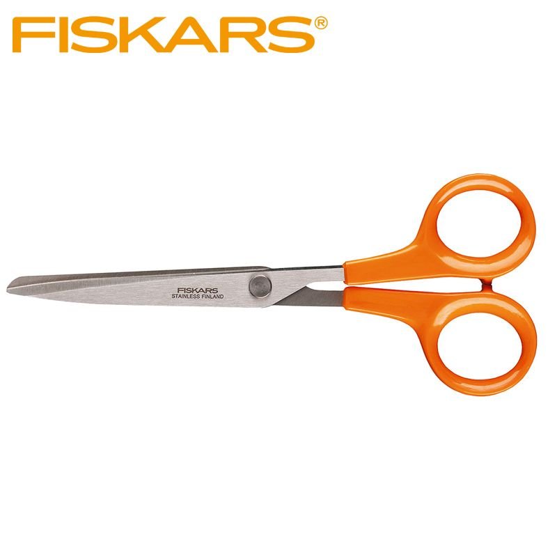 17 cm - Classic Forbici Da Ufficio In Acciaio Inox