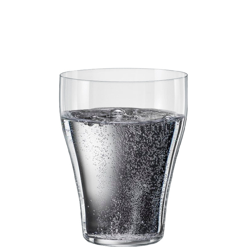 43 cl - Umana Bicchiere Acqua Frizzante in Vetro - Set 6 Pezzi