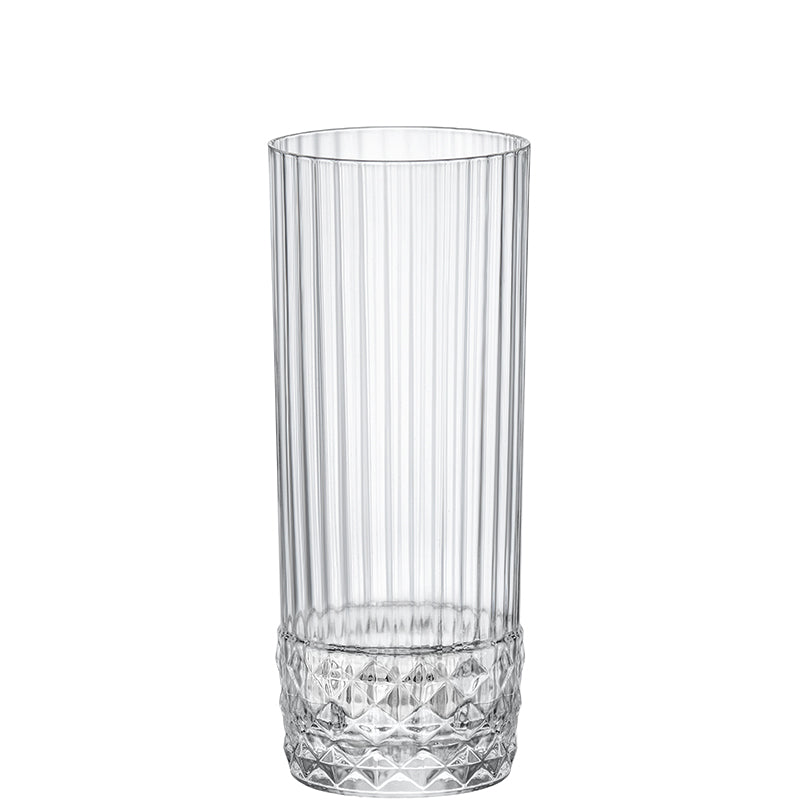 40 cl - America 20s Bicchiere Cocktail in Vetro - Set 6 Pezzi