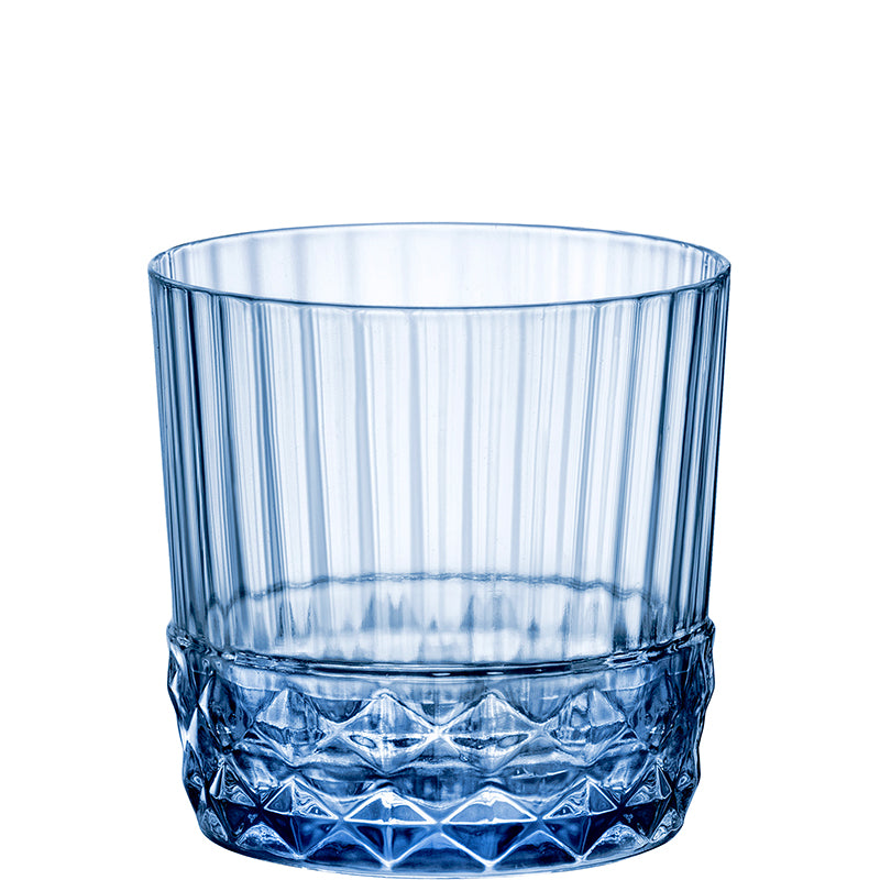 30 cl - America 20s Bicchiere Acqua Vintage in Vetro - Set 6 Pezzi
