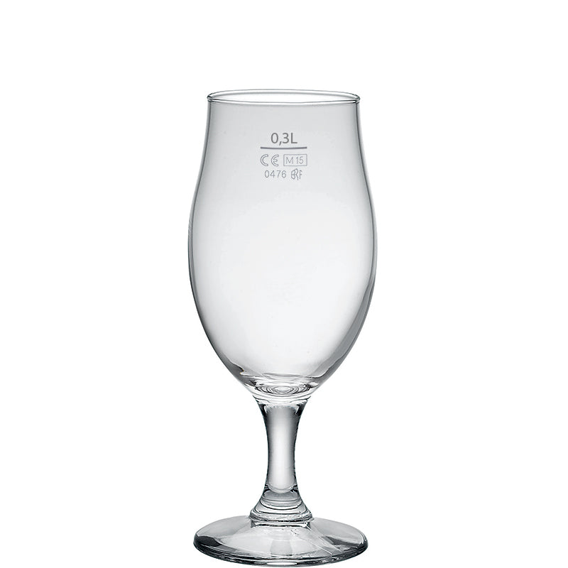 39 cl - Executive Calice Birra in Vetro - Set 6 Pezzi