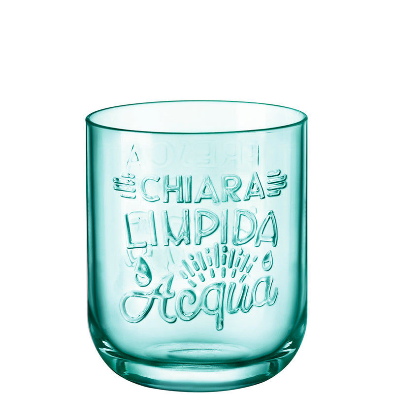 39.5 cl - Graphica Bicchiere Acqua in Vetro - Set 6 Pezzi