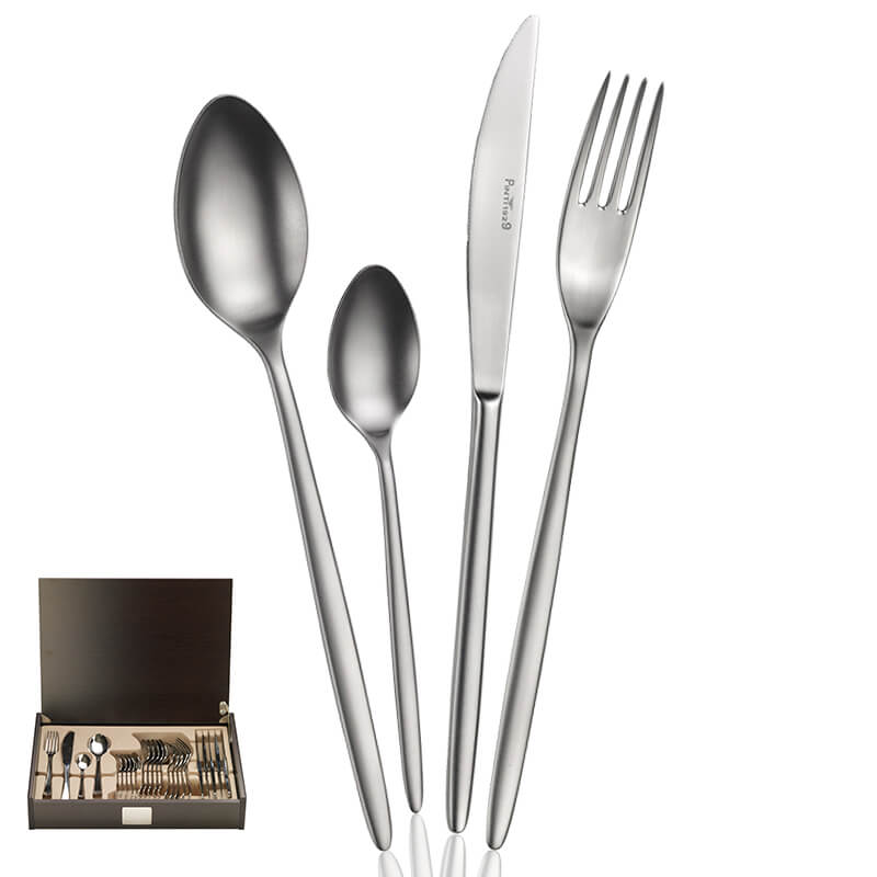 Olivia Servizio Posate In Acciaio Inox - Set 24 Pz