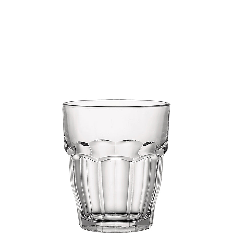 27 cl - Rock Bar Bicchiere Bibita in Vetro Temperato - Set 36 Pezzi