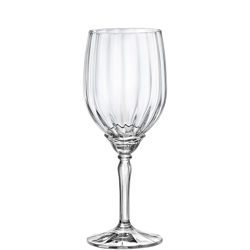 38 cl - Florian Calice Vino Bianco in Vetro - Set 6 Pezzi